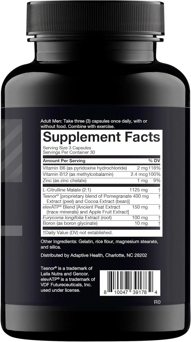 Nugenix Total-T, Free and Total Testosterone Booster Supplement for Men