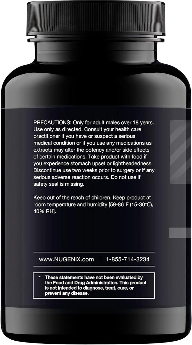 Nugenix Total-T, Free and Total Testosterone Booster Supplement for Men