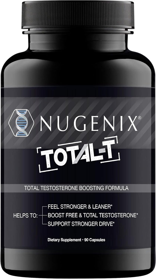 Nugenix Total-T, Free and Total Testosterone Booster Supplement for Men