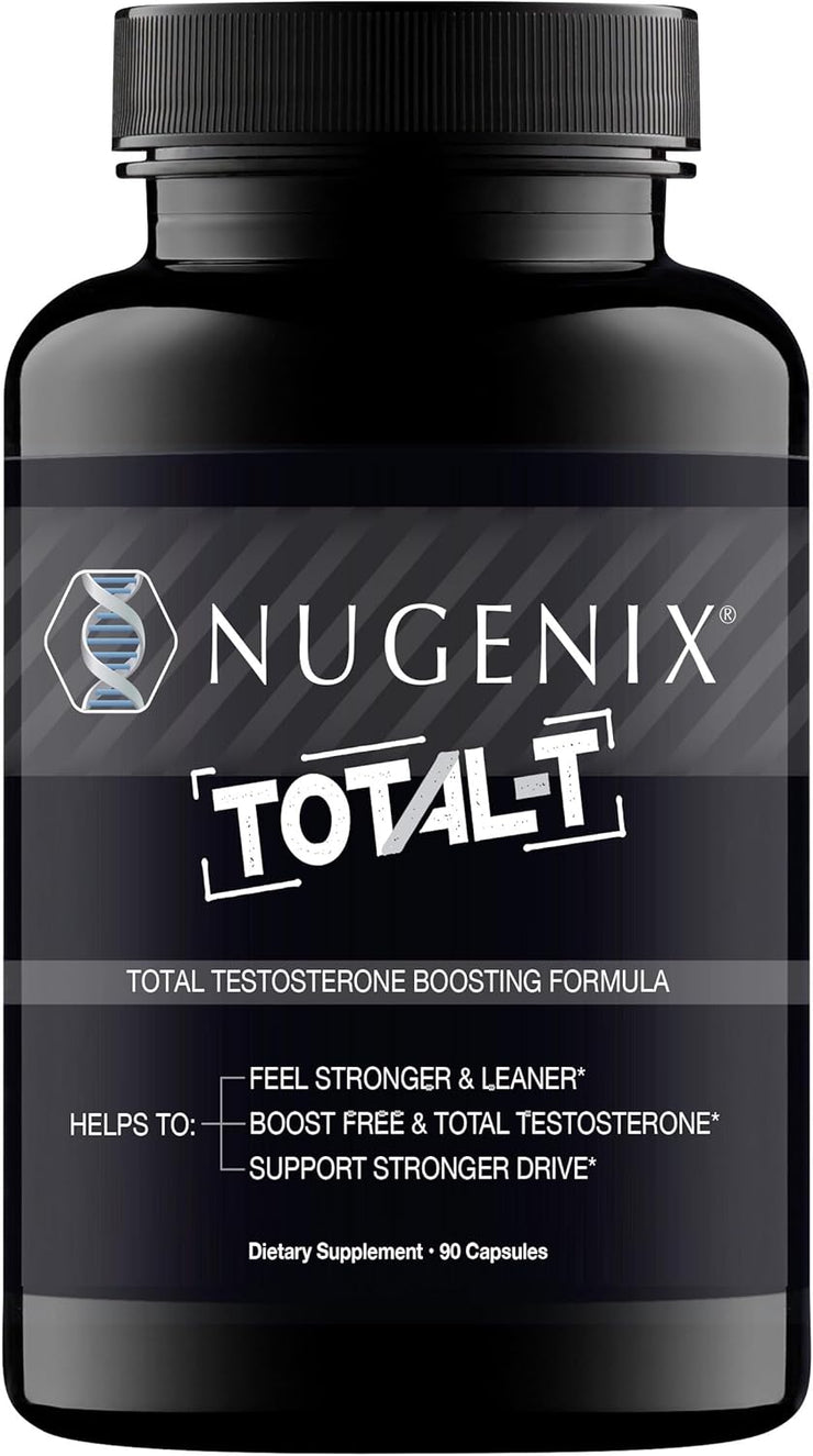 Nugenix Total-T, Free and Total Testosterone Booster Supplement for Men