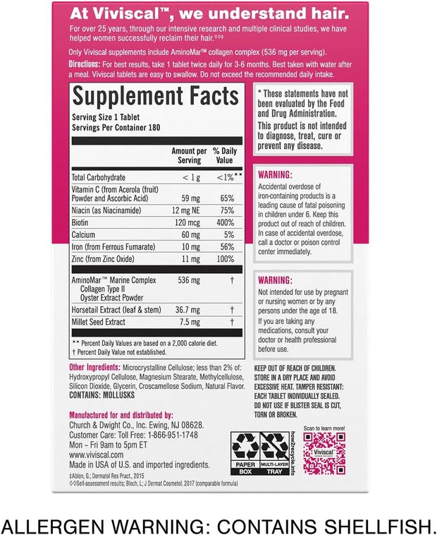 Viviscal Hair Growth Supplements For Women